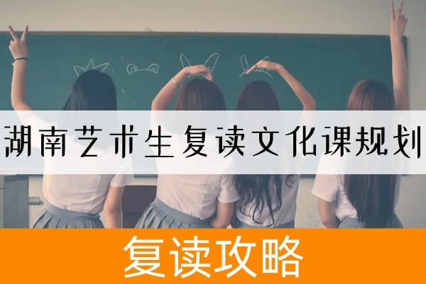 湖南艺术生复读文化课规划:精准策略助力逆风翻盘